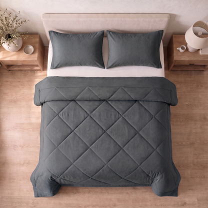 Couette Kozzy Gris Perle / Anthracite