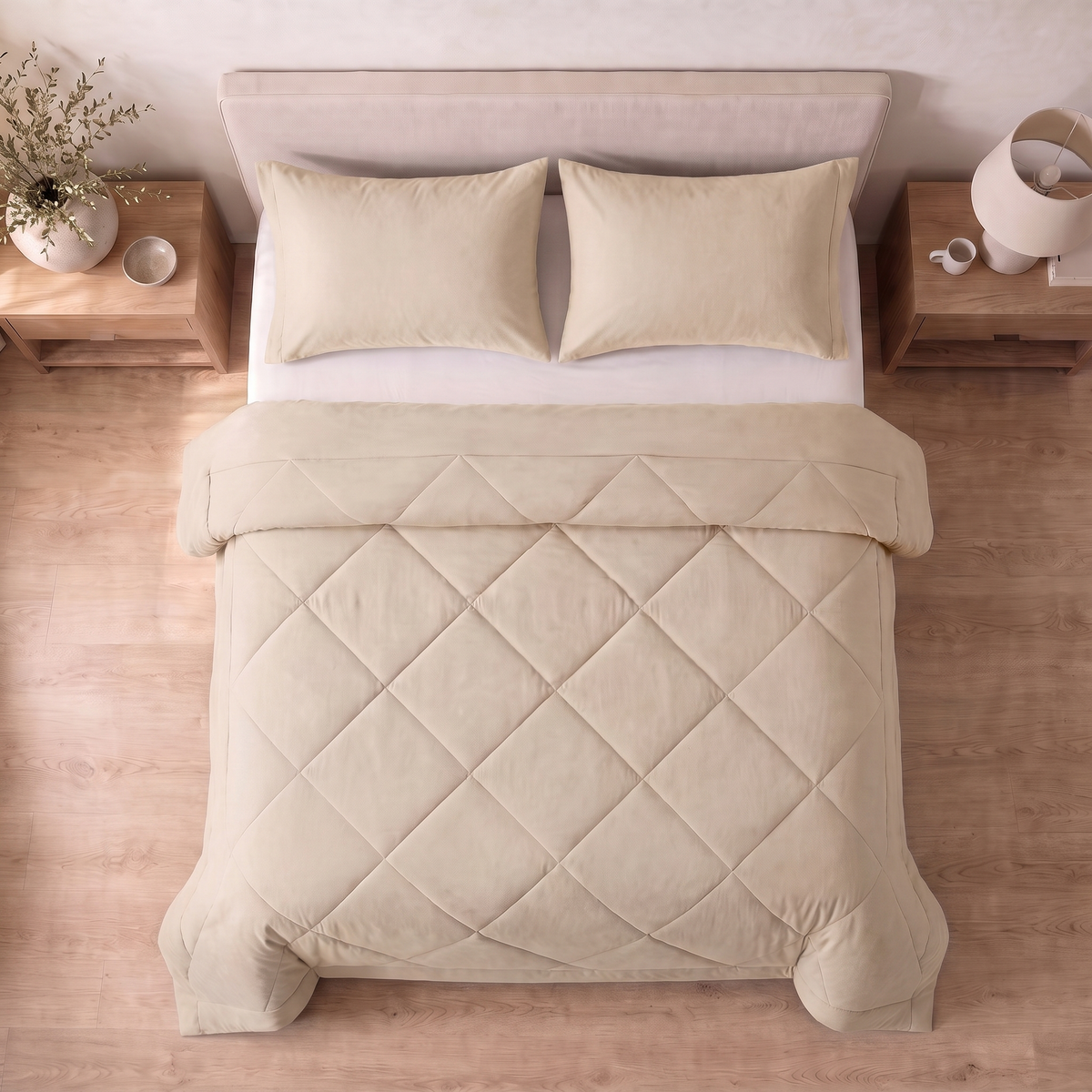 Couette Kozzy Blanc Crème / Écru