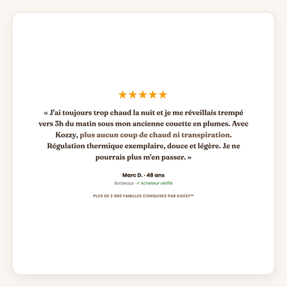 Avis vérifié Marc D.